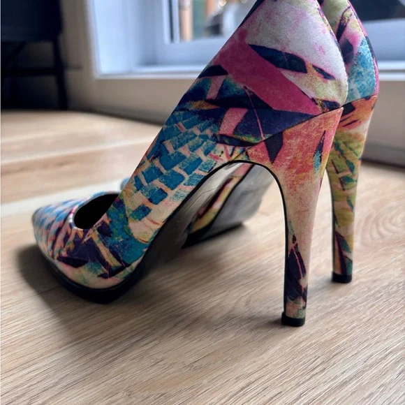 Call It Spring Colourful Pumps - Picture 2 of 3